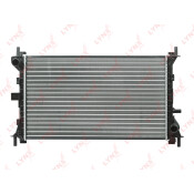 Радиатор охлаждения двигателя LYNXauto, сборный, арт. RM-2095
