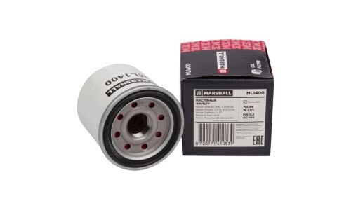 Фильтр масляный Marshall, арт. ML1400