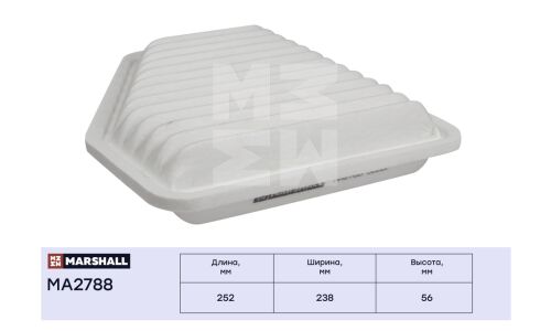 Фильтр воздушный Marshall, арт. MA2788