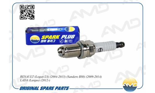 Свеча зажигания AMD с никелевым электродом, арт. AMD.PL52