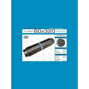 Гофра глушителя Euroex, Innerbraid, 60x320мм, 3-слойная, арт. 60x320/3