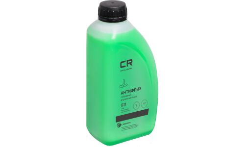 Антифриз Carville Racing, H-OAT, G11, зелёный, флуоресцентный, -40°С, 1л, арт. L2018104