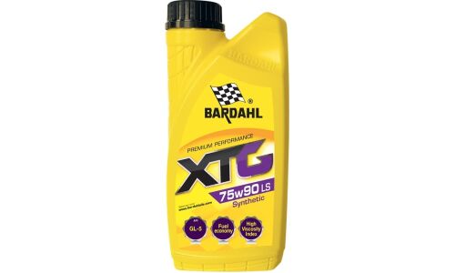 Масло трансмиссионное Bardahl XTG LS 75w90 cинтетическое, API GL-5, для МКПП и дифференциалов, 1л, арт. 33051