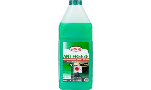 Антифриз Samson Antifreeze JP-Standard Green, OAT, зелёный, -37°C, 1кг, арт. 803276