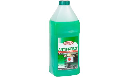 Антифриз Samson Antifreeze JP-Standard Green, OAT, зелёный, -37°C, 1кг, арт. 803276