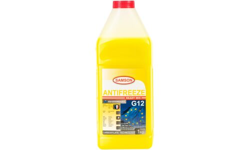 Антифриз Samson Antifreeze EU-Standard, OAT, G12, жёлтый, -37°C, 1кг, арт. 803351