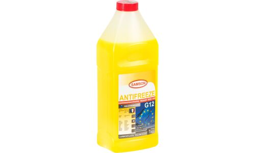 Антифриз Samson Antifreeze EU-Standard, OAT, G12, жёлтый, -37°C, 1кг, арт. 803351