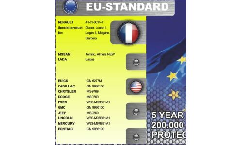 Антифриз Samson Antifreeze EU-Standard, OAT, G12, жёлтый, -37°C, 1кг, арт. 803351