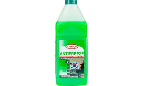 Антифриз Samson Antifreeze KR-Standard, LLC, зелёный, -37°C, 1кг, арт. 803399