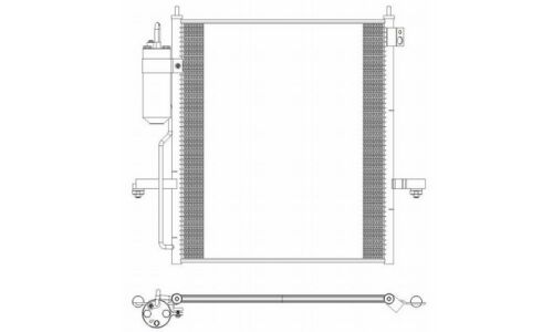 Радиатор кондиционера Sakura, арт. 53219803