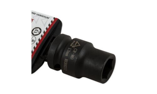 Головка торцевая ударная Arnezi, короткая, 6-гранная, под квадрат 1/2", 13мм, арт. R0300213