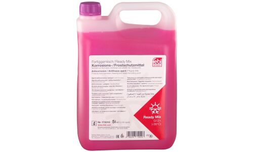 Антифриз Febi, G12+, фиолетовый, -35°C, 5л, арт. 172010