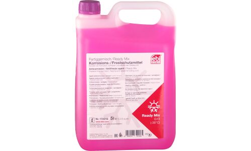 Антифриз Febi, G13, фиолетовый, -35°C, 5л, арт. 172016