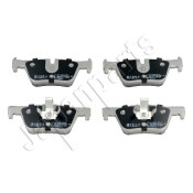 Колодки тормозные дисковые Japan Parts, передние, комплект на ось (4 шт), арт. PP-0102AF