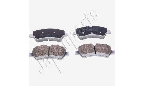 Колодки тормозные дисковые Japan Parts с электронным датчиком износа, задние, комплект на ось (4 шт), арт. PP-0307AF