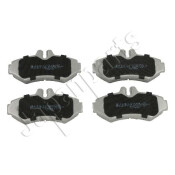 Колодки тормозные дисковые Japan Parts, задние, комплект на ось (4 шт), арт. PP-0513AF