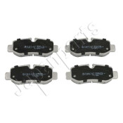 Колодки тормозные дисковые Japan Parts, задние, комплект на ось (4 шт), арт. PP-0528AF