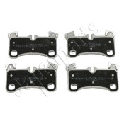Колодки тормозные дисковые Japan Parts, комплект на ось (4 шт), арт. PP-0909AF