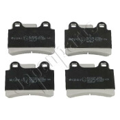Колодки тормозные дисковые Japan Parts, комплект на ось (4 шт), арт. PP-0915AF