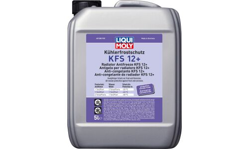 Антифриз Liqui Moly Kuhlerfrostschutz KFS 12 Plus, G12+, красный, концентрат, 5л, арт. 21146/8841