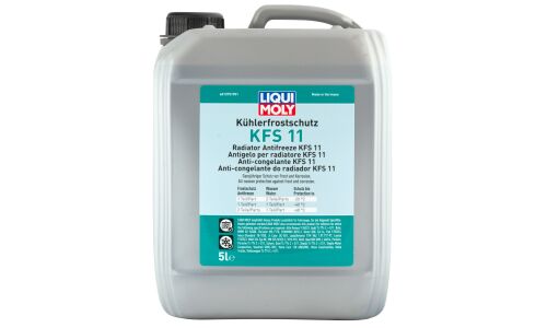 Антифриз Liqui Moly Kuhlerfrostschutz KFS 11, G11, сине-зеленый, концентрат, 5л, арт. 21150/8845