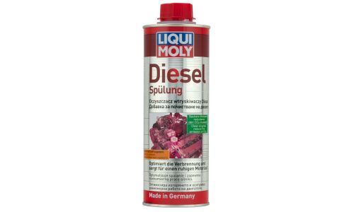 Очищающая присадка в топливо Liqui Moly Diesel Purge, для дизельных двигателей, удаляет отложения, повышает цетановое число, бутылка 500мл, арт. 2666