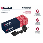 Амортизационная стойка Marshall газомасляная двухтрубная, передняя, левая, 1 шт, арт. M8010751