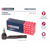 Наконечник рулевой тяги Marshall, правый, для Toyota Corolla / Yaris / Prius / Wish, Geely MK, арт. M8070092