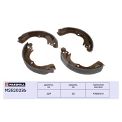 Колодки тормозные барабанные Marshall, арт. M2520236