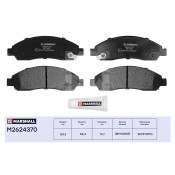 Колодки тормозные дисковые Marshall, арт. M2624370
