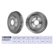 Барабан тормозной Marshall, арт. M1900911