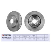 Диск тормозной Marshall, арт. M2000530