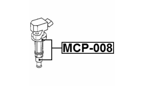 Наконечник катушки зажигания Febest, арт. MCP-008