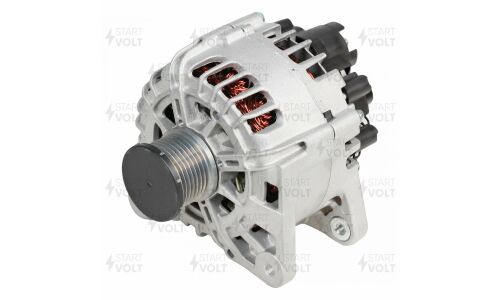 Генератор Startvolt, для Renault Logan II (16-)/Duster (15-) 1.6i (с обг. муфтой) 120А, арт. LG 0930