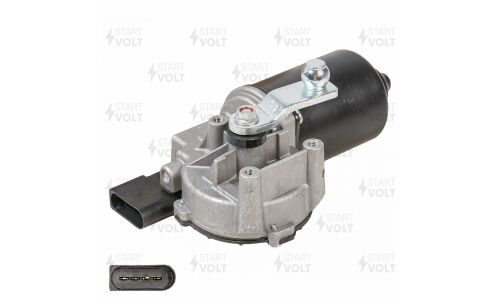 Мотор-редуктор стеклоочистителя Startvolt, для Skoda Rapid / Fabia III, арт. VWF 1813