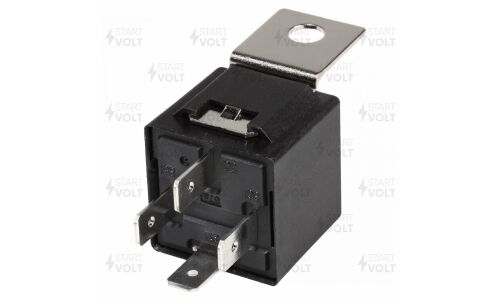 Реле автомобильное Startvolt, 4 контакта 24V 20A (с кронштейном), арт. SCR 0704