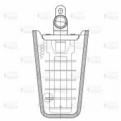 Фильтр (сетка) бензонасоса Startvolt, для Chevrolet Cruze / Aveo (1.2i / 1.4i / 1.6i), арт. SFF 0502