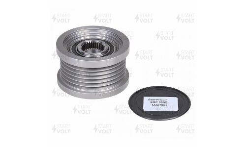 Шкив генератора Startvolt с обгонной муфтой, для Chevrolet Aveo, Opel Astra, арт. SGP 0502