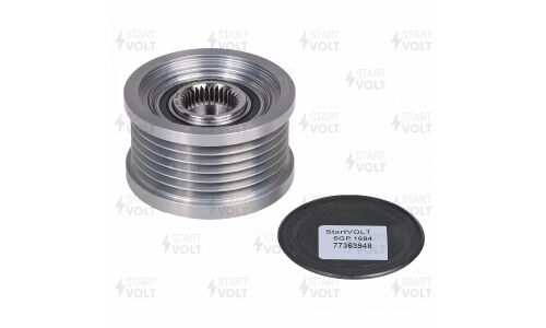 Шкив с обгонной муфтой генератора Startvolt, для Fiat Ducato (11-) 2.0D, арт. SGP 1684