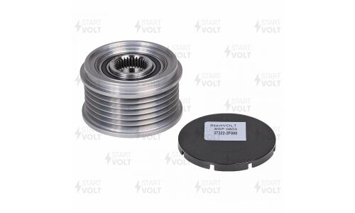 Шкив генератора Startvolt с обгонной муфтой, для Hyundai Santa Fe, KIA Sportage, арт. SGP 0803