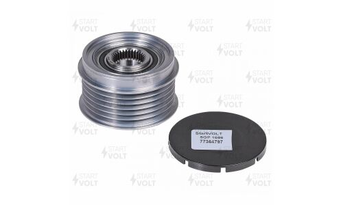 Шкив с обгонной муфтой генератора Startvolt, для Iveco Daily (06-) 3.0HDi, арт. SGP 1686
