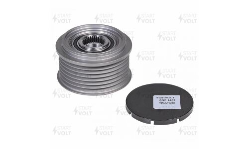 Шкив с обгонной муфтой генератора Startvolt, для Nissan Patrol (00-) 3.0DTi, арт. SGP 1402