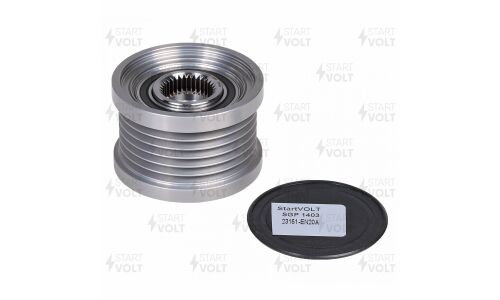 Шкив генератора Startvolt с обгонной муфтой, для Nissan Qashqai / X-Trail, арт. SGP 1403