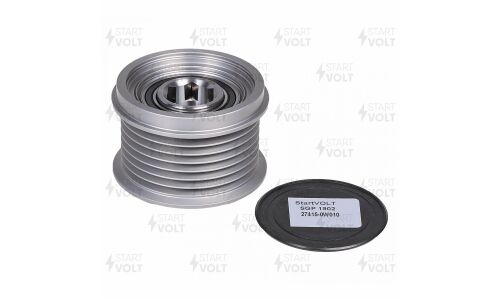 Шкив с обгонной муфтой генератора Startvolt, для Toyota Camry (V50) (11-)/Lexus RX (06-) 3.5i, арт. SGP 1902