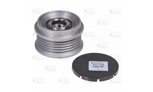 Шкив с обгонной муфтой генератора Startvolt, для VAG Passat (00-)/ A6 (98-) 1.6i/1.8T, арт. SGP 1808
