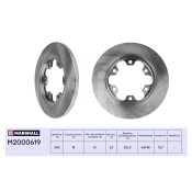 Диск тормозной Marshall, арт. M2000619