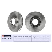 Диск тормозной Marshall, арт. M2000625