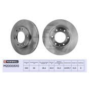 Диск тормозной Marshall, арт. M2000510