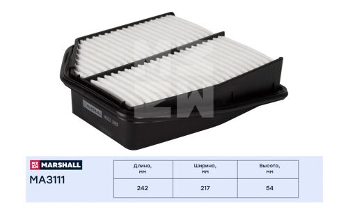 Фильтр воздушный Marshall, арт. MA3111