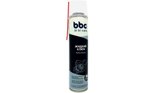 Смазка проникающая (жидкий ключ) BiBiCare Fluid Wrench, многоцелевая, антикоррозийная, аэрозоль 210мл, арт. 4010
